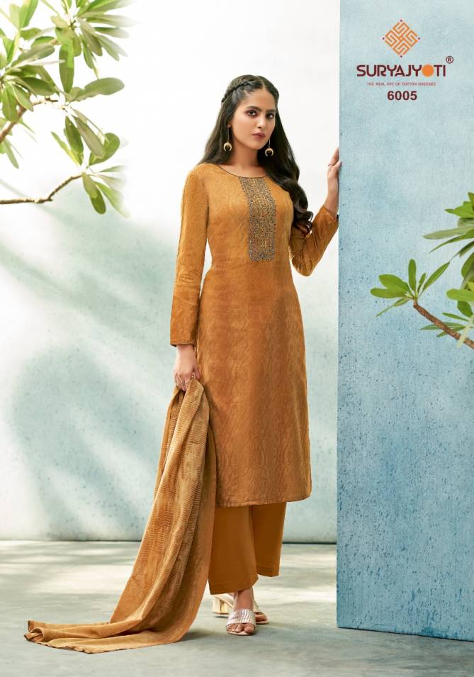 Suryajyoti Shaded Vol 6 Casual Wear Wholesale Printed Cotton Dress Material